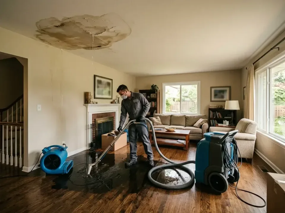 attic-pipe-burst-ceiling-drip-008 — frequently asked questions, Water Damage Restoration & Carpet Care in Vienna, WV